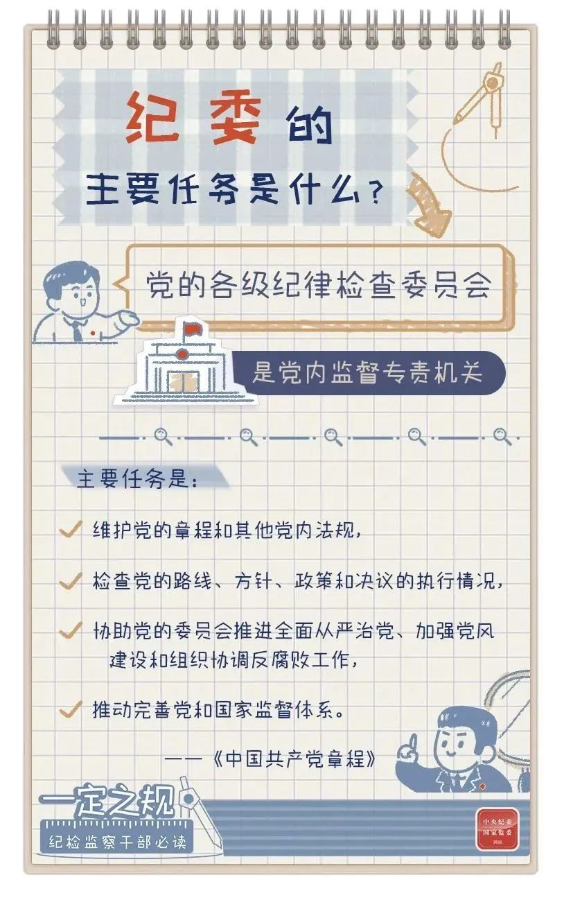 一定之规：纪委的主要使命是什么？？